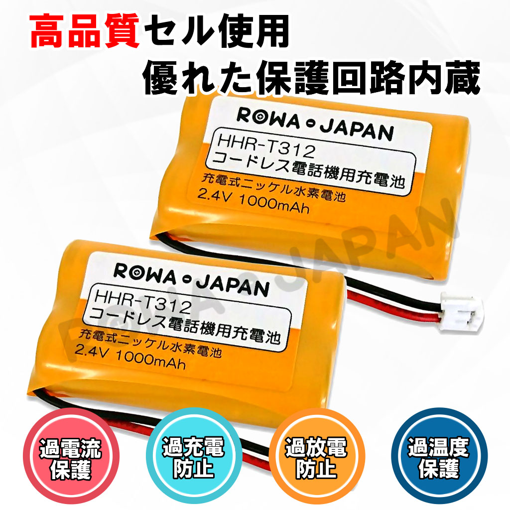 RO-027 コードレス電話/FAX用交換充電池 ロワ | ロワジャパン